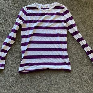 J Crew long sleeve striped T-shirt